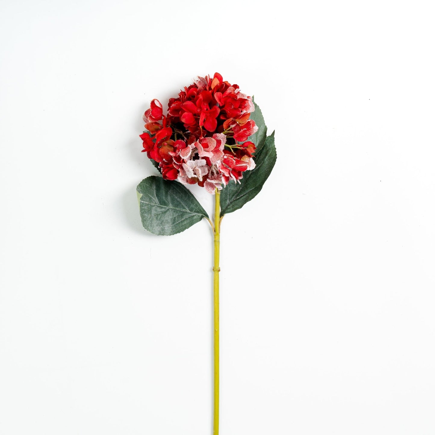 25" Faux Red Hydrangea - Joy By