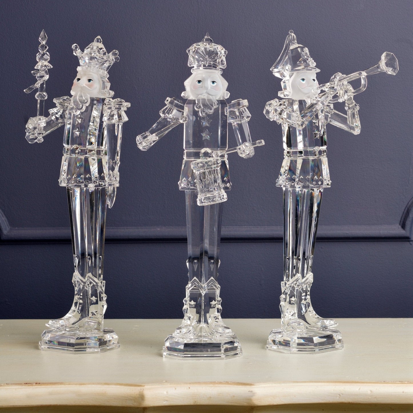 Acrylic Nutcracker Tabletop - Joy By