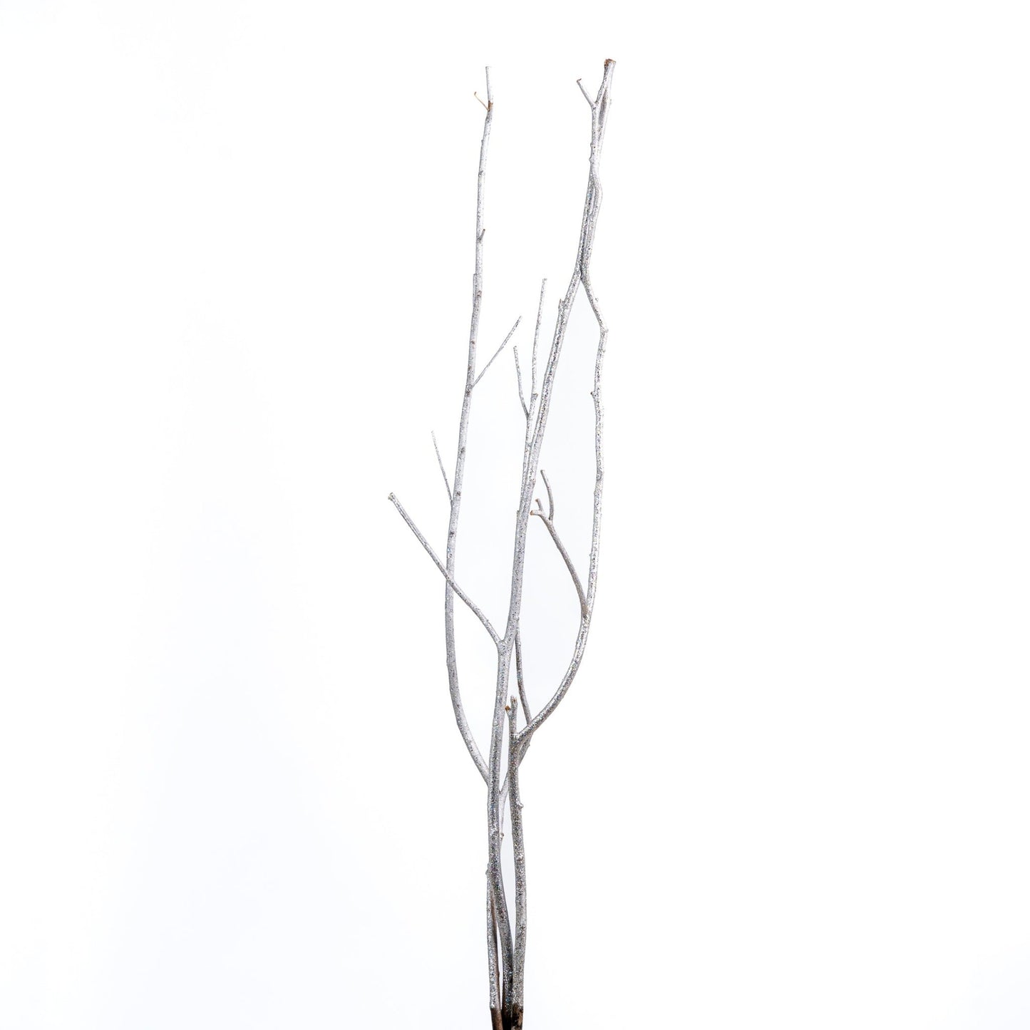 Christmas Twig Pick with Capiz Flock - Joy By