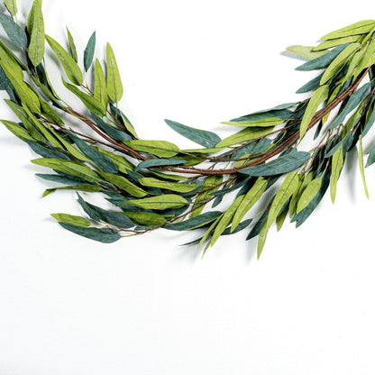 Eucalyptus Leave Garland in Green - Joy By