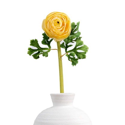 Faux Light yellow ranunculus - Joy By