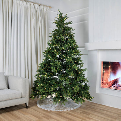 Joy By 7' Mixed Foliage Christmas Tree with 500 Warm White LED Lights - Joy By