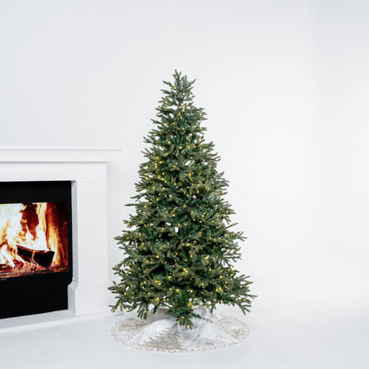 Joy By 7.5' Pre - lit Fraser Fir Christmas Tree with 800 Warm White LED Lights - Joy By