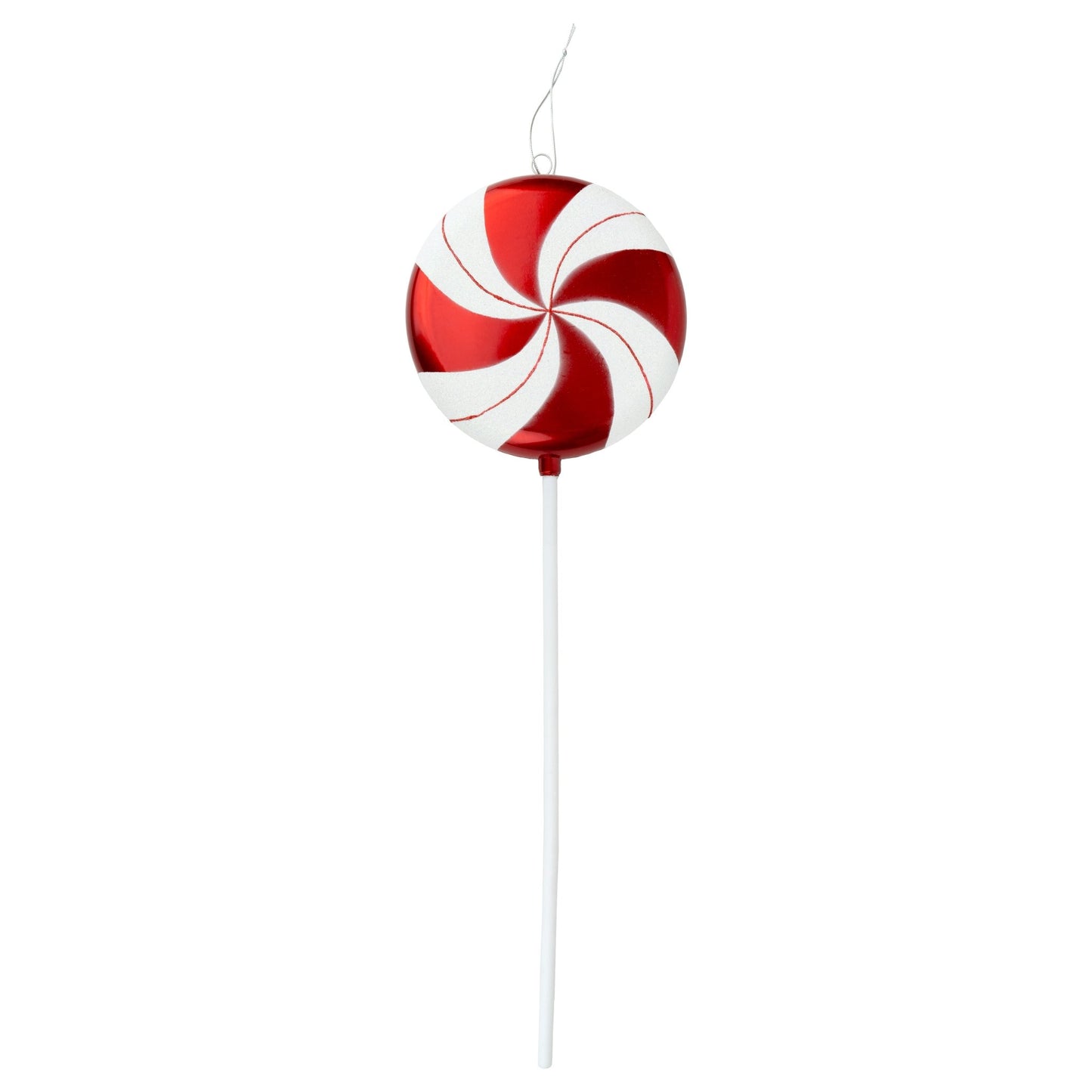 Large Red Candy Lollipop Decoration - Joy By