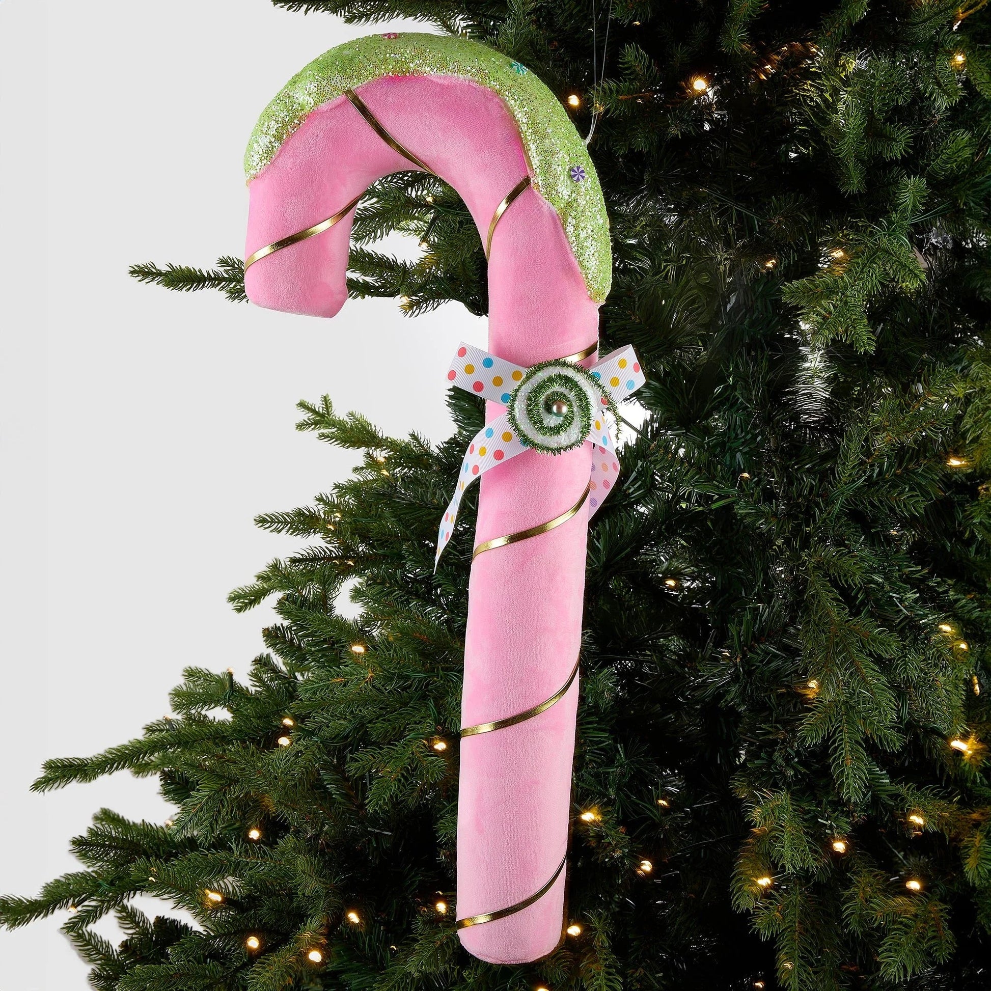 Pastel Candy Cane Ornament - Joy By