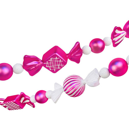 Pink Mixed Candy Garland - 6ft - Joy By