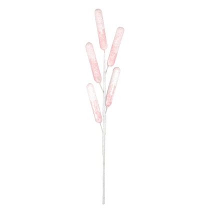 Pink & White Sugar Candy Tree Pick - Joy By