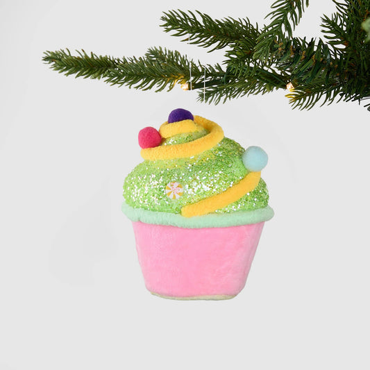 Sugary Cupcake Ornament - Joy By