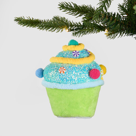 Sugary Cupcake Ornament - Joy By