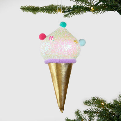 Sugary Snowcone Ornament - Joy By