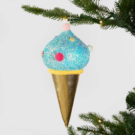 Sugary Snowcone Ornament - Joy By