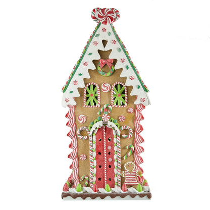 Traditional Gingerbread House Tabletop - 27" - Joy By