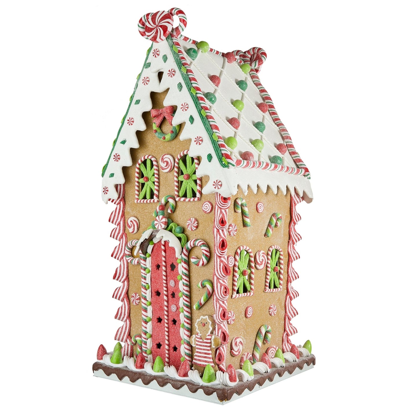 Traditional Gingerbread House Tabletop - 27" - Joy By