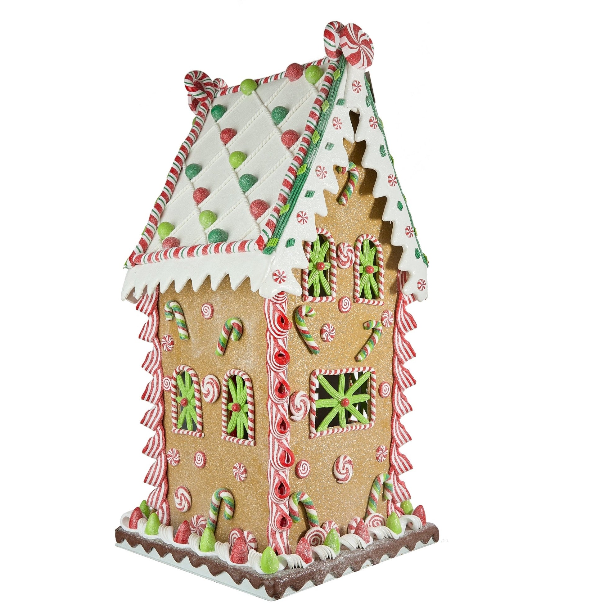 Traditional Gingerbread House Tabletop - 27" - Joy By