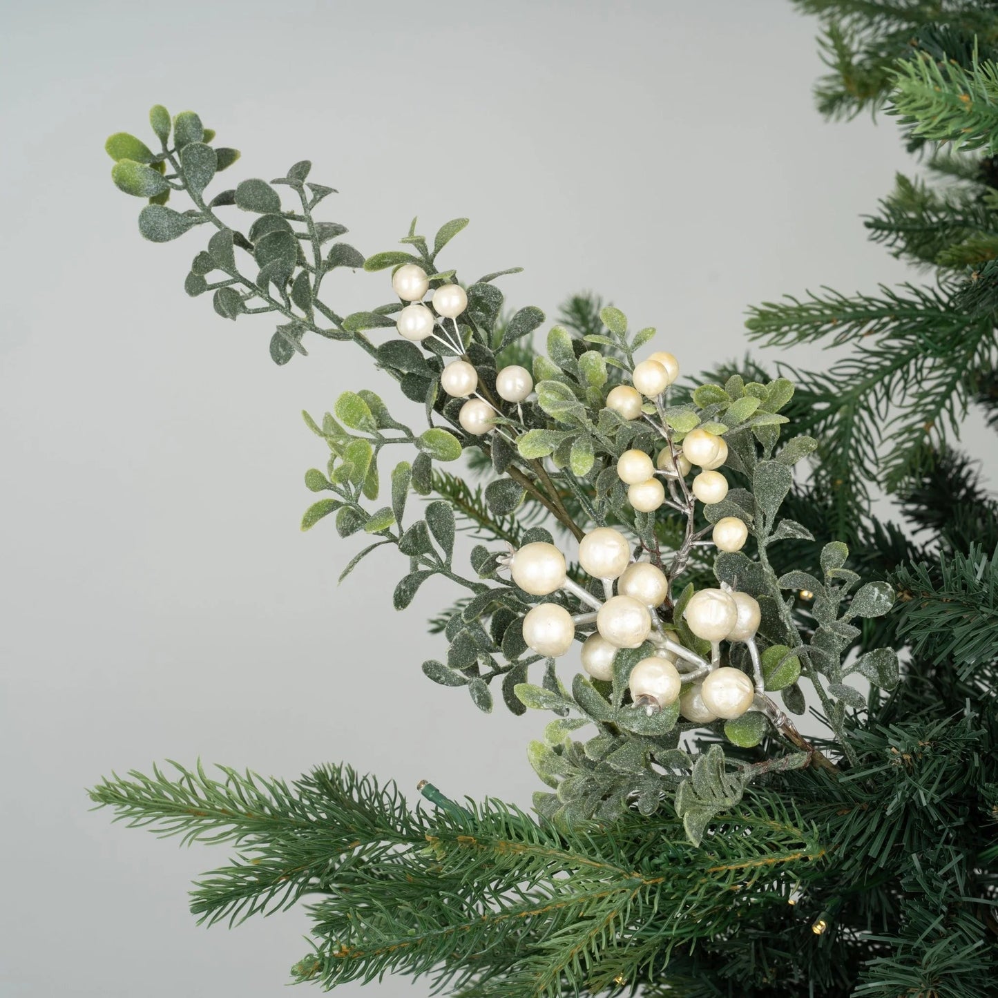 Winterberries And Wispy Leaves Tree Pick - 60Cm - Joy By